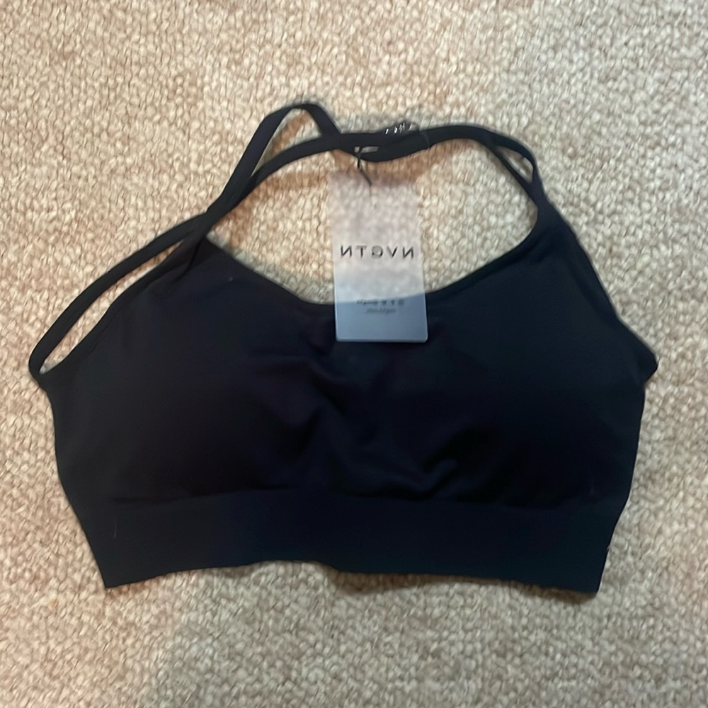 NVGTN - Black Invisible Seamless Bra. 
NWT. 
SIZE - M